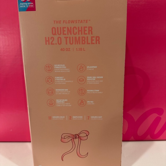 Stanley x Barbie limited edition 40oz tumbler - Just Peachy - Picture 4 of 4